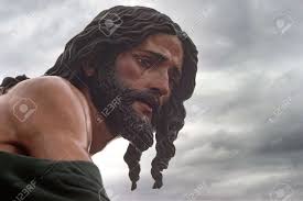 Jesus Of Hope Of The Brotherhood Of The Miraculous, Holy Week Of Seville  Stock Photo, Picture and Royalty Free Image. Image 182682005.