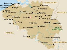 Mapa físico de bélgica formato: Mapa Belgica Cerca Con Google Namur Arlon Ypres
