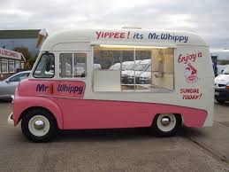 Mr Whippy Sells Soft Serve Icecream Mr Whippy Van Travels Around The Streets People Come Out And Buy Icecream From Mr Whippy Ice Cream Van Ice Cream Truck