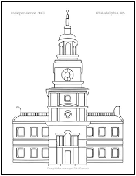 38+ philadelphia eagles coloring pages printable for printing and coloring. Independence Hall Coloring Page Print It Free