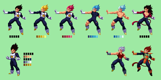 The game was first announced on the april issue ofshueisha'smagazine and was. Vegeta Dragon Ball Z Extreme Butoden Sprites By Mpadillathespriter On Deviantart