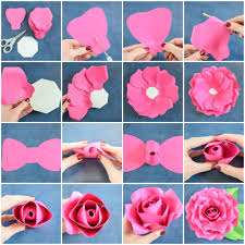 Send flowers online with cyber florist and give smiles. Giant Paper Flowers How To Make Paper Garden Roses With Step By Step Tutorial Paper Flowers Diy Paper Flower Tutorial Big Paper Flowers