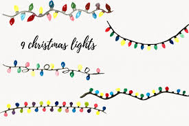 Maybe you would like to learn more about one of these? Christmas Lights Clipart Watercolor String Lights Clipart By Old Continent Design Thehungryjpeg Com
