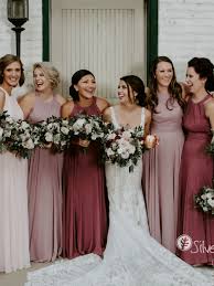 Shades Of Pink Bridesmaid Dresses A Beautiful Pink Wedding Color In 2020 Dusty Rose Bridesmaid Dresses Rose Bridesmaid Dresses Pink Bridesmaid Dresses
