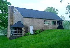 Cinder Block Houses Studios Via Alexander Calder Cinder Block House Cottage House Plans Exterior Design