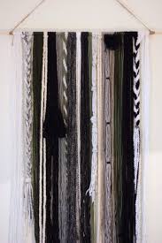 Black And White Macrame Wall Hanging Large Macrame Wall Hanging Black White And Green Yarn Tapestry 3 Wide Olive Army Green A Large Macrame Wall Hanging Yarn Wall Hanging Macrame Wall Hanging