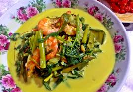 Resep sayur lodeh labu kuning bumbu kampung. Suraya Kangkung Masak Lemak Cili Api Dengan Udang