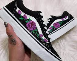 Epingle Sur Vans Florales