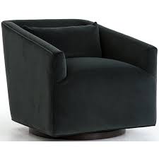 York Swivel Chair Smoke In 2020 Swivel Chair Living Room Swivel Chair Living Room Chairs