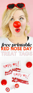 Take a look at the printables today! Giving Back Red Nose Day Printables Persia Lou