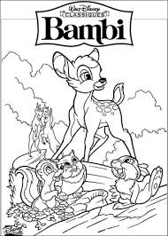 Disegno Di Bambi Di Walt Disney Da Colorare Disegni Da Colorare E