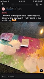 Verted but i paint as little as humanly possible подробнее. Aaaannddd Belle Delphine S Butt Painting In All Its Glory Mxrmods