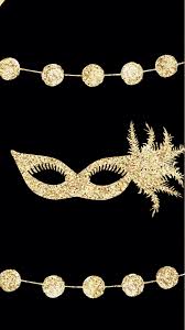 New Year Black Gold Party Ball Mask Masquerade Iphone Wallpaper Phone Background Lock Screen Gold Wallpaper Iphone Iphone Wallpaper Glitter Glitter Wallpaper