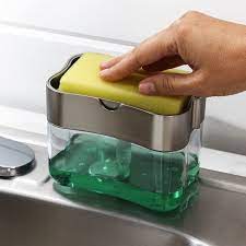 These diy soap tray dishes are incredibly easy to make! Lakeside Sponge Holder Dish Soap Dispenser For Cleaning Kitchen Organization Target