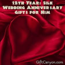 12th Year Silk Wedding Anniversary Gifts For Him Gift Canyon Anniversary Gifts For Him 12th Wedding Anniversary Anniversary Gifts
