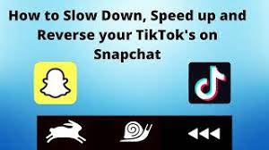 How To Slow Speed And Reverse Your Tiktok On Snapchat 2020 Youtube