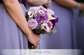 Floral content may vary according to seasonal availability. Bridesmaid Bouquet By White House Florist In Bellflower Ca Bridesmaid Bouquet Purple Wedding Grey Purple Wedding