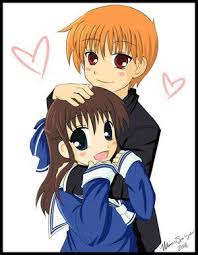 Kyo Tohru Photo Kyo And Tohru Forever Fruits Basket Kyo Fruits Basket Fruits Basket Anime