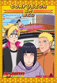 Confusion in Bed (Boruto) [DarkMatterArt] - Ver Comics Porno XXX en Español