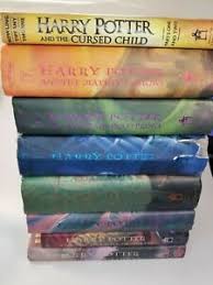 Complete harry potter hardcover books 5 book set plus 2 j.k. Harry Potter Complete Book Set 1 7 Cursed Child Hardcover 8 Books Pre Owned Ebay