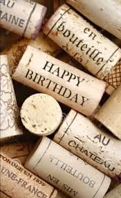 Birthday Wine Corks Carte Joyeux Anniversaire Vœux De Joyeux Anniversaire Heureux Anniversaire