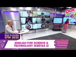 Reading to speak by marcela israelsky 2871 views. Didiktv Road To Success Spm 2020 English For Science