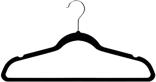You would go to a tailor to cut it short. Amazon Com Amazon Basics Slim Velvet Non Slip Clothes Suit Hangers Black Silver Pack Of 50 Home Kitchen