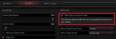 Guide english dota2 news console. I Enabled This Setting For Privacy But All My Friends Also Can T See My Dota Profile When I Enable It Tooltip Or Bug Problem Dota2