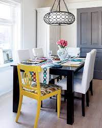 Interior Colourful Modern Victorian Style At Home Dining Room Design Colorful Dining Room Decor Dining Room Decor