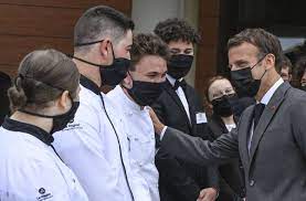 Macron was the eldest of three siblings born to a family of doctors who held politically liberal views. 201gjjv9qeug M