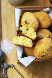 Biscotti con farina di mais e arance. Biscotti Con Farina Di Mais All Uvetta Profumo Di Buono