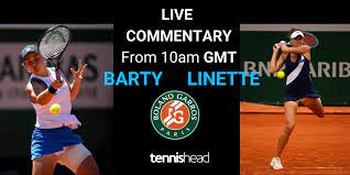 Linette made her first appearance in a wta tour main draw at the internationaux de strasbourg in may 2013. Live Commentary Ash Barty Vs Magda Linette French Open Round 2