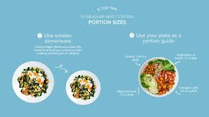 9 tips to measure and control portion sizes