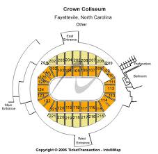 crown coliseum the crown center tickets seating charts