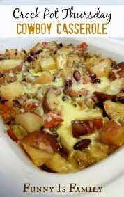 Crock Pot Cowboy Casserole Recipe Dinner Recipes Crockpot Slow Cooker Recipes Recipes