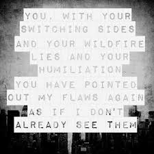 Tell Me Your Secrets And Ask Me Your Questions Lyrics You Have Pointed Out My Flaws Again As If I Don T Already See Them Mean Taylor Swift Taylor Swift Quotes Taylor Swift Songs Mean Taylor Swift