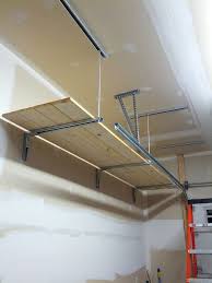 Create an easy diy narrow pegboard storage wall for creating an instant solution to organizing the garage. Garage Shelves From Ceiling Diy Garage Storage Diy Garage Garage Decor