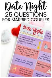 Asking questions and constantly pointing out what you love will help you stay focused on these good things and will help your relationship soar. Date Night Questions For Married Couples Questions For Married Couples Date Night Questions Couples Game Night