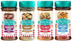 The Pioneer Woman 4 Pack Seasonings Drummond Ranch Grill Cowboy Lemon Pepper Tex Mex Cowgirl Anything Goes Everyday Walmart Com