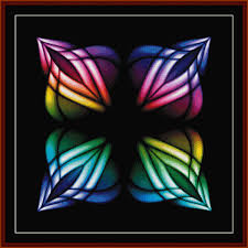 This is a very big project, and one i am still kitting up for. Fractal 358 Cross Stitch Pattern By Cross Stitch Collectibles Crafting Cross Stitch Other