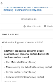 Activities related to the production of information are also often included in this sector; The Nature Of Economic Activity Is Divided Into How Many Parts Brainly In