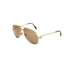 Vintage Cartier Vendome Santos Sunglasses Large 1stdibs Com Fashion Eye Glasses Vintage Cartier Sunglasses