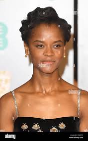 Letitia Wright attends the EE British Academy Film Awards (BAFTA) at the  Royal Albert Hall in London. 18th February 2018 © Paul Treadway Stock Photo 