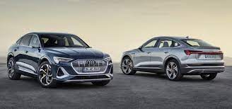 Audi E Tron Sportback Audi Unveils Coupe Version Of Its Electric Suv Audi E Tron Audi Tron