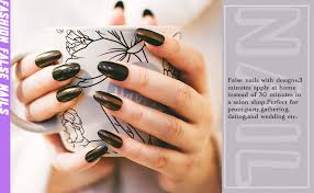39 acrylic coffin nails designs 2019 koees blog. Campsis 24pcs Pure Color False Nails Glossy Coffin Nails Full Cover Fake Nail Fashion Nail Art Tips For Women Purple