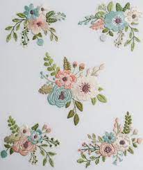 Hand embroidery, machine embroidery, and applique. Flower Extraordinaire Sampler Hand Embroidery Pattern Hand Embroidery Design Patterns Sewing Embroidery Designs Hand Embroidery Designs