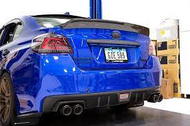 Olm Single Point Carbon Fiber Duckbill Trunk Spoiler Wrx 2015 Wrx Carbon Fiber