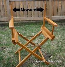 Diy Director S Chair Canvas Diy Chair Diy Outdoor Furniture Diy Furniture Couch