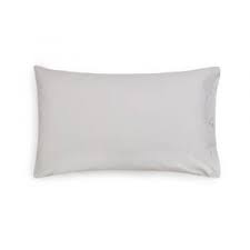 Federe per guanciali bassetti, biancaluna, in cotone bianco. Federe Zucchi Clic Clac Con Bottoni La Tinta Unita In Diversi Colori