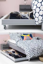 61 Idees Astuces Pour Le Rangement Des Chaussures Rangement Sous Lit Lit Rangement Idee Rangement